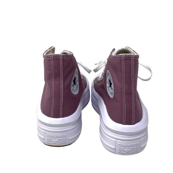 Converse Chuck Taylor Move Platform Вahlia Canvas Casual For Women Shoes A05477C - Picture 4 of 8